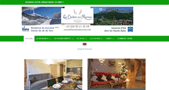 Desktop Screenshot of leschaletsdesrennes.com